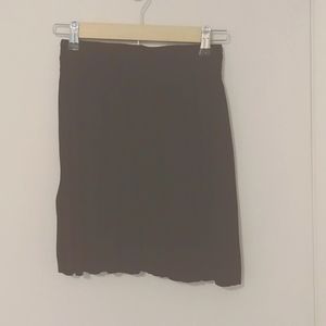 Frenchi black skater skirt